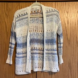 Abercrombie kids knit cardigan